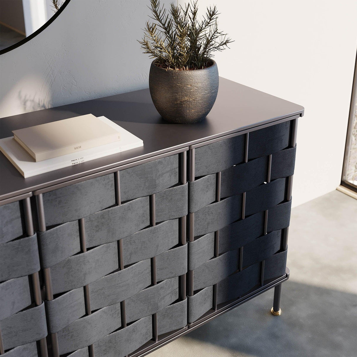 LH Home Bishop Sideboard - Black