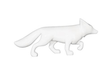 Phillips Collection Fox Sculpture Gel Coat White Accent