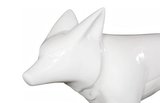 Phillips Collection Fox Sculpture Gel Coat White Accent