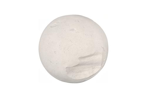 Phillips Collection Cast Root Floor Ball, SM Roman Stone Decorative Accent