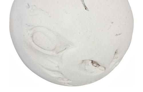 Phillips Collection Cast Root Floor Ball, MD Roman Stone Decorative Accent