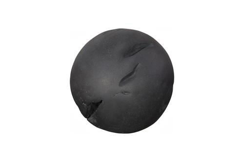 Phillips Collection Cast Root Floor Ball, MD Charcoal Stone Decorative Accent
