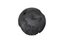Phillips Collection Cast Root Floor Ball, LG Charcoal Stone Decorative Accent