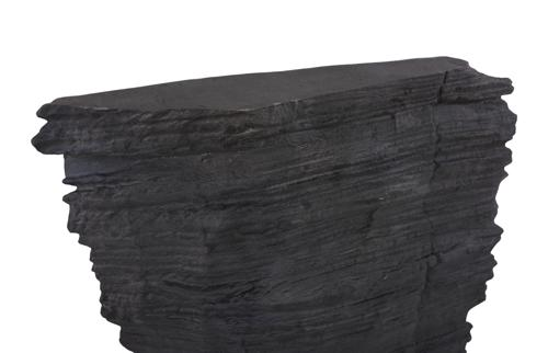 Phillips Collection Stratified Rock Wall Décor Charcoal Stone Accent