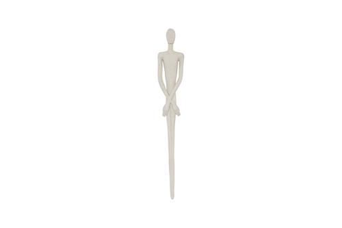 Phillips Collection Lloyd Wall Sculpture, Roman Stone Off White Accent