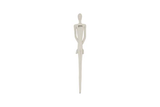 Phillips Collection Lloyd Wall Sculpture, Roman Stone Off White Accent