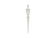 Phillips Collection Lottie Wall Sculpture, Roman Stone Off White Accent