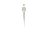 Phillips Collection Lottie Wall Sculpture, Roman Stone Off White Accent