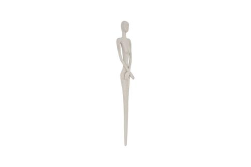 Phillips Collection Lottie Wall Sculpture, Roman Stone Off White Accent
