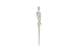 Phillips Collection Lottie Wall Sculpture, Roman Stone Off White Accent