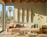 Phillips Collection Lottie Wall Sculpture, Roman Stone Off White Accent
