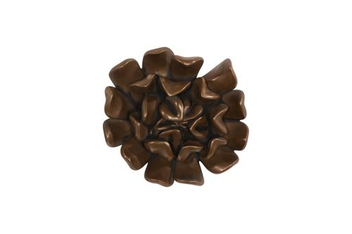 Phillips Collection Topsy Turvy Succulent Imperial Bronze Wall Art