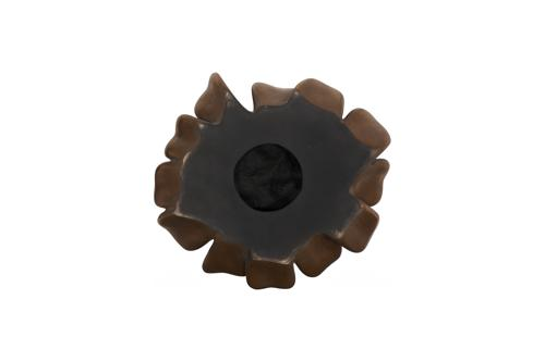 Phillips Collection Topsy Turvy Succulent Imperial Bronze Wall Art