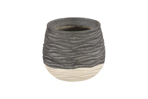 Phillips Collection Wavy , Two Tone SM Vase