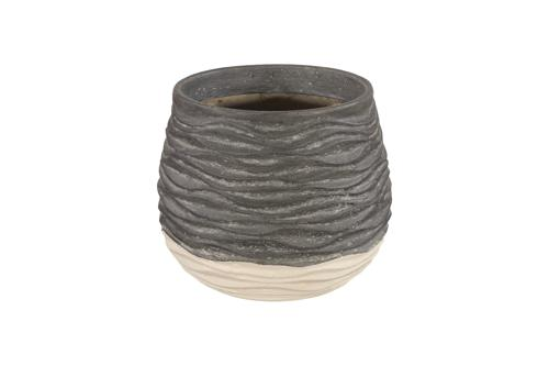 Phillips Collection Wavy , Two Tone SM Vase