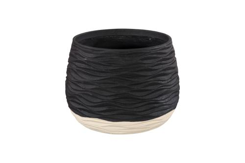 Phillips Collection Wavy , Two Tone LG Vase