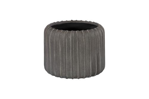 Phillips Collection Vertical Raw Gray Vase