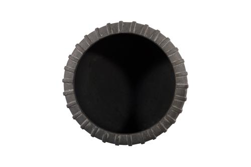 Phillips Collection Vertical Raw Gray Vase