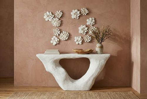 Phillips Collection Strata Roman Stone Console