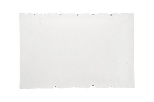Phillips Collection Shear , Rectangle White Stone Coffee Table