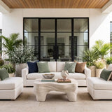 Phillips Collection Strata Roman Stone Coffee Table