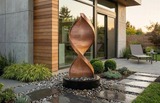 Phillips Collection Twist Fountain Brown Accent