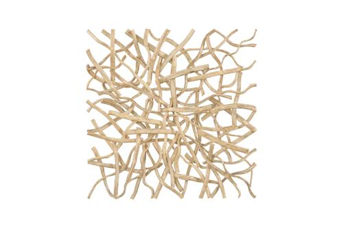 Phillips Collection Vine Wall Tile XL Bleached Wall Art