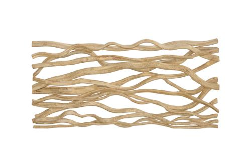 Phillips Collection Vine Panel Brown Accent