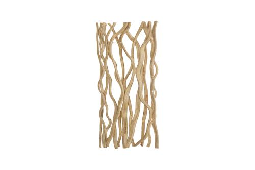 Phillips Collection Vine Panel Brown Accent