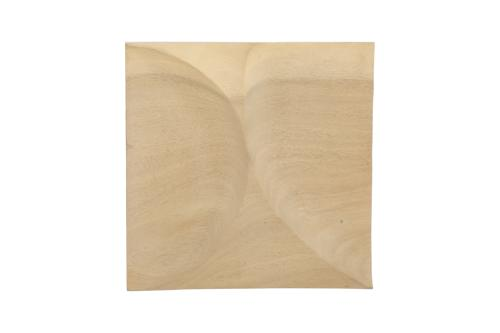 Phillips Collection Curve Wall Tile, Wave Bleached Wall Art