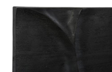 Phillips Collection Curve Wall Tile, Wave Black Wall Art