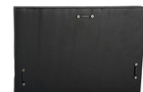 Phillips Collection Curve Wall Tile, Wave Black Wall Art