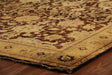 Exquisite Rugs Antique Weave hand-knotted New Zealand Wool 1006 Red/Beige 18' x 8' Area Rug