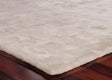 Exquisite Rugs Mohair handloomed Bamboo Silk/Wool 2247 Ivory 9' x 6' Area Rug