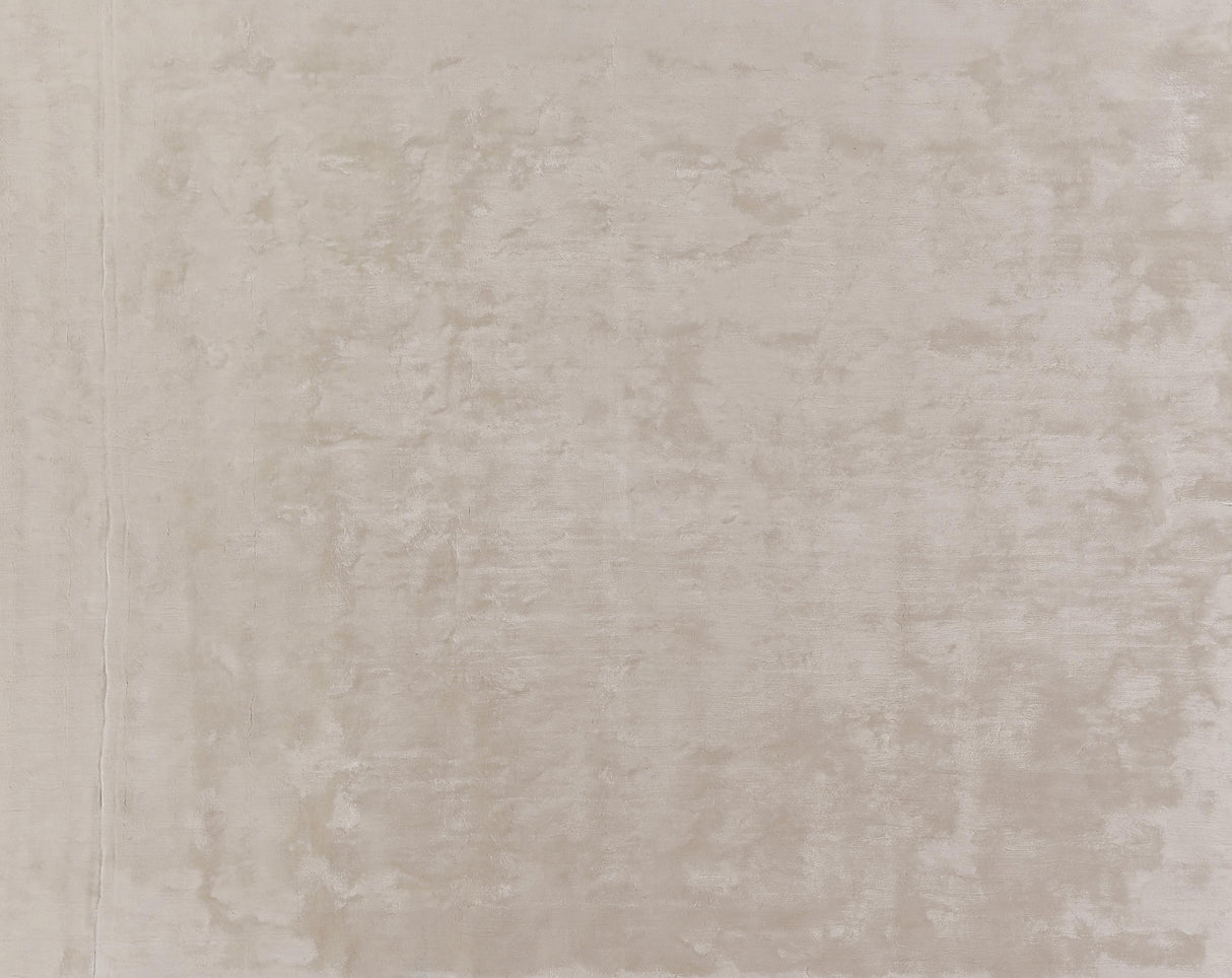 Exquisite Rugs Mohair handloomed Bamboo Silk/Wool 2247 Ivory 9' x 6' Area Rug