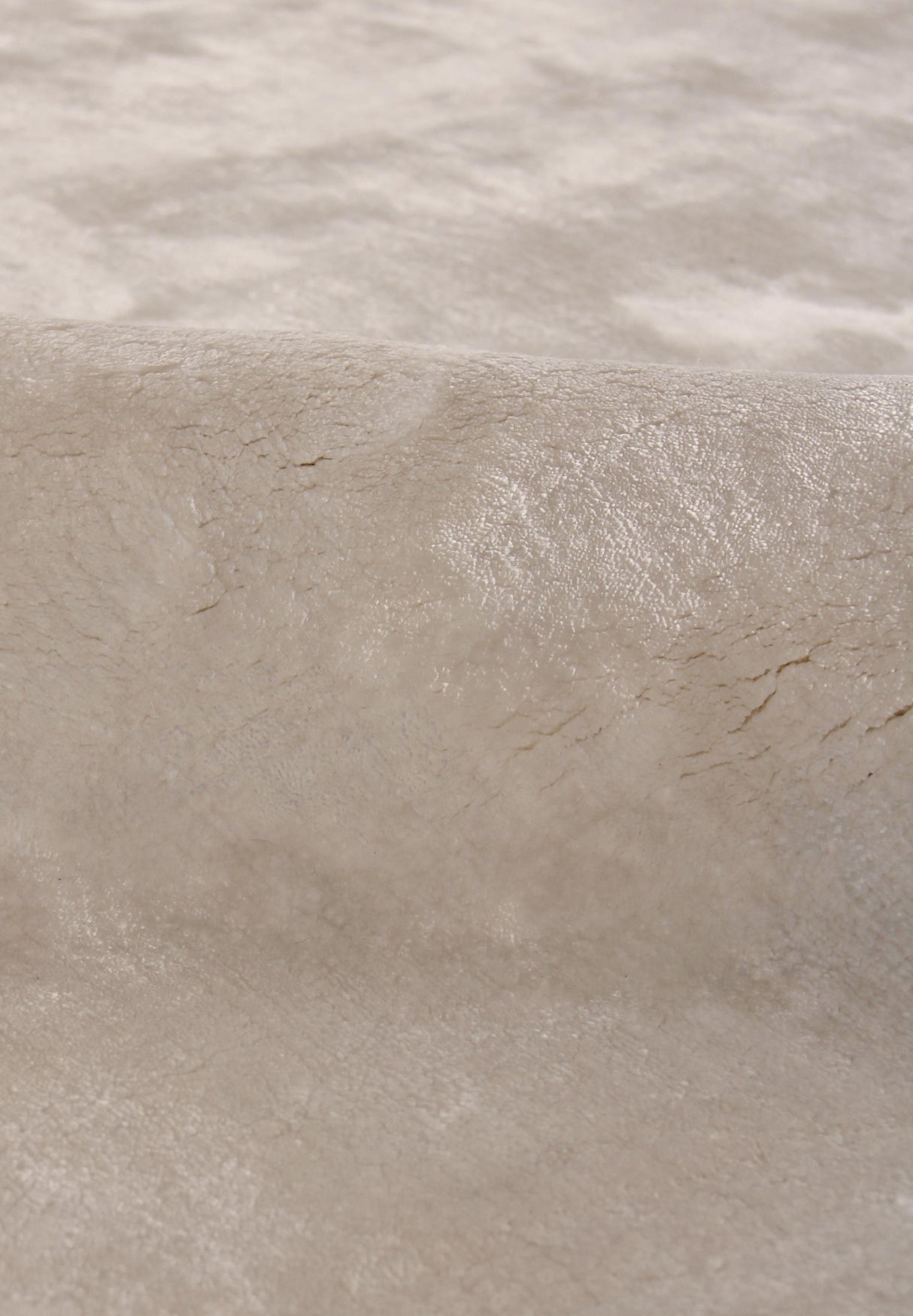 Exquisite Rugs Mohair handloomed Bamboo Silk/Wool 2247 Ivory 9' x 6' Area Rug