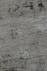 Exquisite Rugs Lexington hand-knotted Wool/Bamboo Silk 2379 Silver/Black 10' x 8' Area Rug