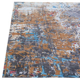 Exquisite Rugs Antolini handloomed Bamboo Silk 2627 Gray 10' x 8' Area Rug