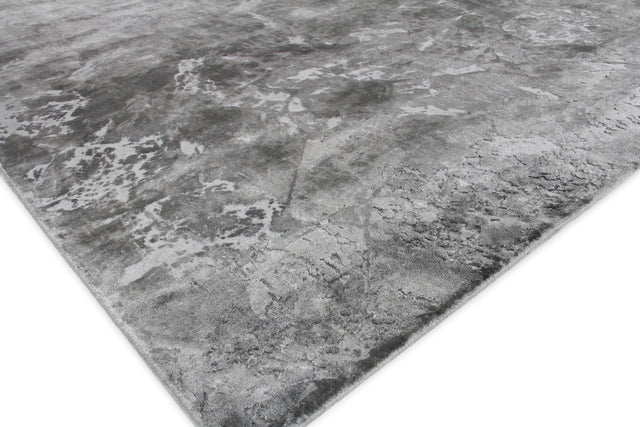 Exquisite Rugs Cassina handloomed Bamboo Silk 2691 Gray/Dark gray 10' x 8' Area Rug