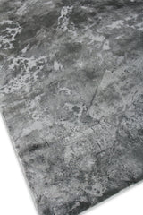 Exquisite Rugs Cassina handloomed Bamboo Silk 2691 Gray/Dark gray 10' x 8' Area Rug