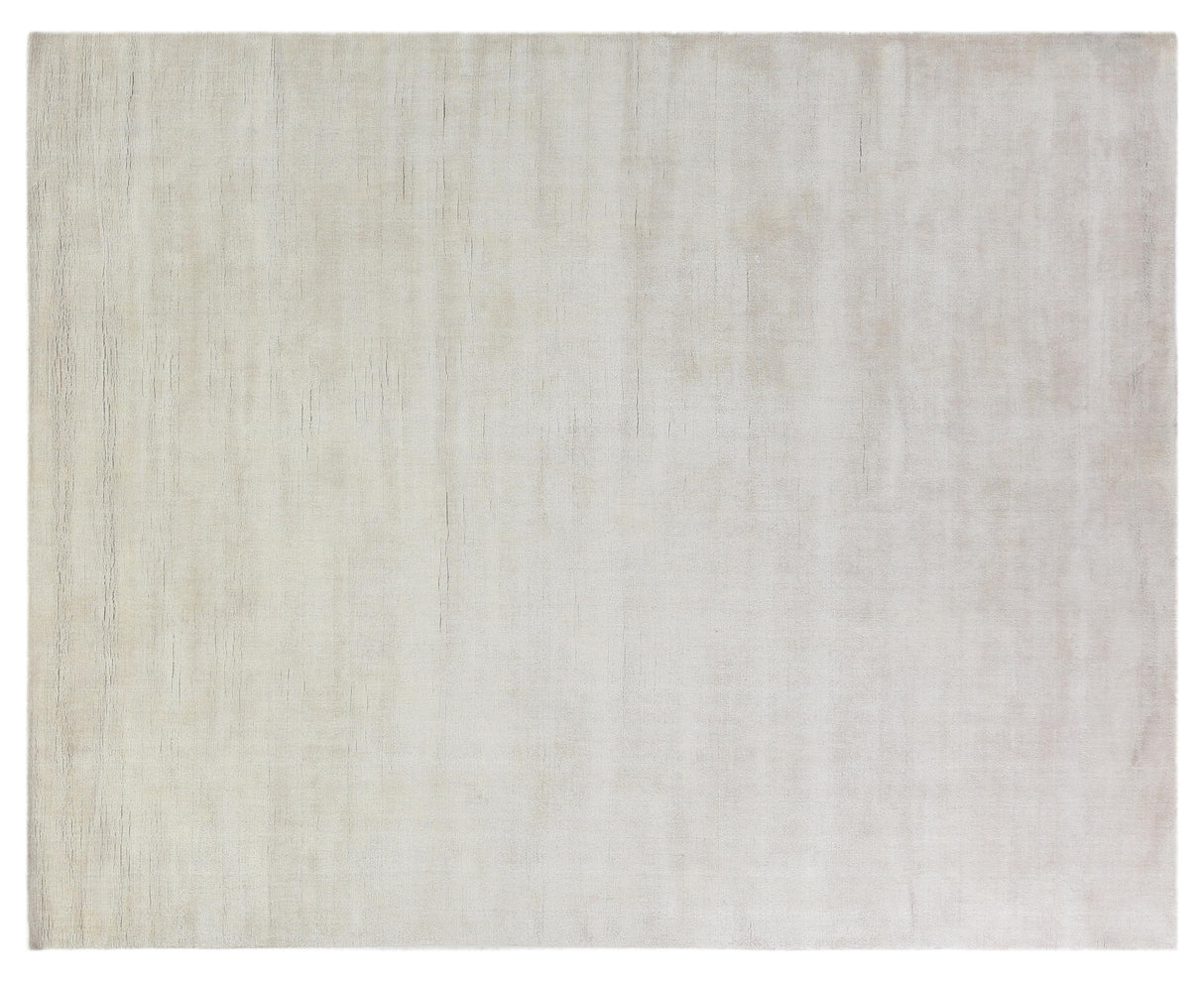 Exquisite Rugs Silk handloomed Silk 2731 Silver 10' x 8' Area Rug