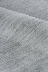 Exquisite Rugs Roche handloomed New Zealand Wool 2743 Light Gray 3' x 2' Area Rug