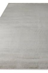 Exquisite Rugs Metro Velvet hand-knotted Wool/Viscose 3012 Light Gray 10' x 8' Area Rug