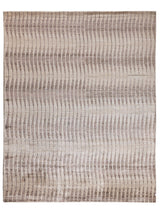 Exquisite Rugs Bamboo Silk hand-knotted Bamboo Silk 3053 Beige/Brown 15' x 12' Area Rug
