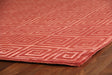 Exquisite Rugs Metro Velvet hand-knotted Wool/Viscose 3093 Rust 10' x 8' Area Rug