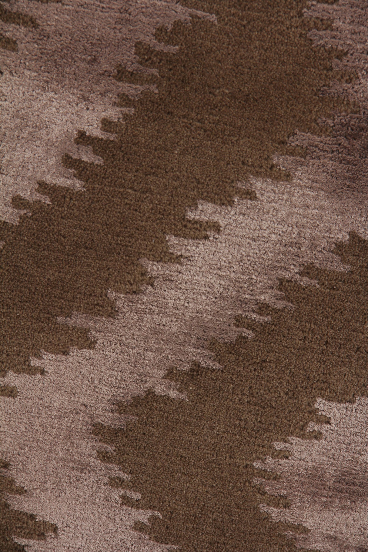 Exquisite Rugs Vero hand-knotted Wool/Bamboo Silk 3127 Chocolate 10' x 8' Area Rug