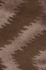 Exquisite Rugs Vero hand-knotted Wool/Bamboo Silk 3127 Chocolate 10' x 8' Area Rug