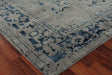 Exquisite Rugs Terras hand-knotted Wool/Bamboo Silk 3130 Gray/Blue 12' x 9' Area Rug