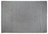 Exquisite Rugs Metro Velvet hand-knotted Wool/Viscose 3214 Aqua 12' x 9' Area Rug