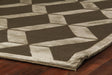 Exquisite Rugs Metro Velvet hand-knotted Wool/Viscose 3218 Khaki 10' x 8' Area Rug